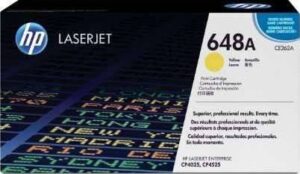 HP 648A Yellow Original LaserJet Toner Cartridge | CE262A