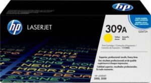 HP 309A Yellow Original LaserJet Toner Cartridge | Q2672A