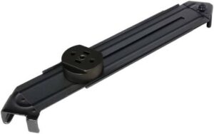 Tether Tools Aero Tab Universal Small Tablet Mounting System, With Baby Adaptor, Extends from 8.7 to 14", Supports up to 4.4 Pounds, Fits iPad Pro & Small Tablets, Black | ATS