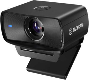 Elgato Facecam MK.2 1080p60 Webcam, Fixed Focus, 84° Field Of View, USB-C, HDR, Uncompressed Video, Low Latency, Sony Starvis Cmos Sensor 1/2.5", For Meetings And Streaming Sessions | 10WAC9901