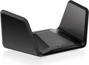 Netgear Nighthawk RAXE300 AXE7800 Tri-Band Wi-Fi 6E Router, 7800 Mb/s Speeds, 2,500 sq. ft Coverage, GB LAN/WAN/USB 3.1/2.5G ETH | Â NG-RAXE300-100APS