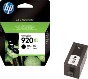 HP 920XL High Yield Black Original Ink Cartridge | CD975AE