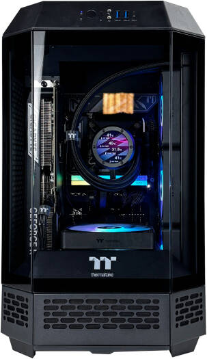 PowerCore X Gaming PC - Intel Core i9 14900KF 24 Cores 32 Threads, NVIDIA RTX 5080 16GB, 32GB DDR5 RAM 6000MHz CL30, 1TB SSD Gen 5, 750W Gold PSU, 360mm Liquid Cooler, Wi-Fi + BT - Image 3