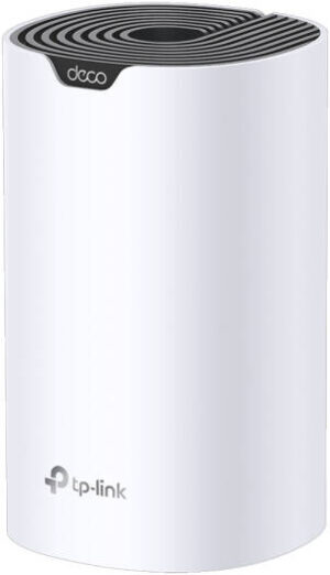 TP-Link Deco S7 AC1900 Whole Home Mesh Wi-Fi 6 System, Gigabit Ports, 5,600 ft2 Coverage, 100 Device Connect, 1.2 GHz Dual-Core CPU, HomeShield Security, Single Pack, White | Deco-S7-1Pack
