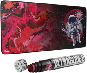 Maze 2XL Extended Mouse Pad/Mat, 36'' x 18'' x 0.2'' Dimension, 5mm Thick, Ultraglide 2, Waterproof, Anti-Fray, Anti-Slip, Smooth Surface for Maximum Control and Speed, Astro CGR-R | IO-NM3Y-BF5Y