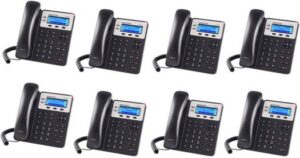Grandstream GXP1625 2 SMB IP Phone, Multi-language PoE - Bundle of 8