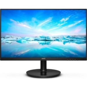 Philips 221V8L 22" W-LED System LCD Monitor, Resolution 1920 x 1080 @ 75 Hz, Response time 4 ms (GtG), Anti-Glare, AdaptiveSync Technology, Black | 221V8-L