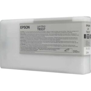 Epson UltraChrome HDR Ink Cartridge - 200ml Light Black | T653700