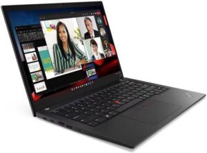 Lenovo ThinkPad T14s Gen 4 Laptop, 14" WUXGA IPS Display, Intel Core i7-1355U Processor, 16GB RAM, 1TB SSD, Intel Iris Xe Graphics, English-Arabic Keyboard, Windows 11 Pro, Deep Black | 21F60069GR
