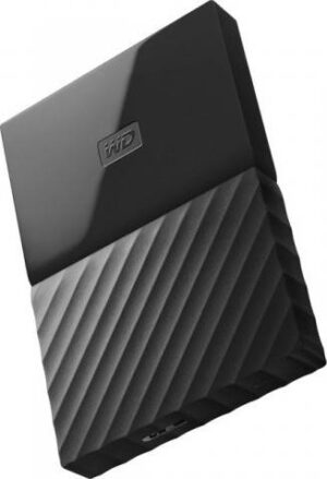 WD 4TB BLACK My Passport  Portable External Hard Drive, USB 3.0 | WDBYFT0040BKK-WESN