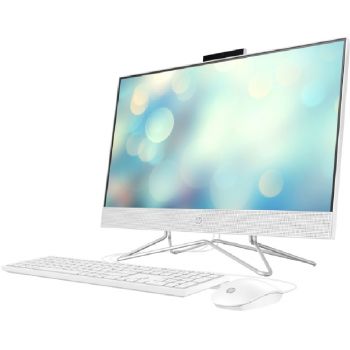 HP 24-DF1114NH 23.8" FHD IPS Non Touch All In One PC, 11th Gen Intel Core i5-1135G7 4.2 GHz, 8GB RAM, 1TB HDD, With Wired Keyboard + Mouse, DOS - No OS, White | 4G1L3EA - 24-df1036ny