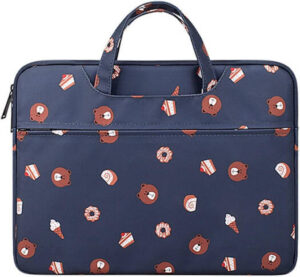 TUDS JustMe Stylish Series Laptop Handbag, 13.3" Laptops Compatible, Spacious Design, Thickened Lining, Waterproof Fabric, Lightweight and Portable, Blue | TB-JUZTMEBLUE