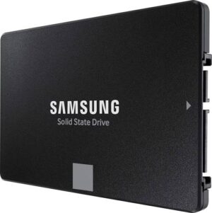 Samsung 870 EVO 250GB SATA 2.5" SATA III Internal SSD, Up to 560 MB/s Seq Read  & 530 MB/s Seq Write Speed, V-NAND Technology, 512MB LPDDR4 Cache, MKX Controller, 1.5M Hrs. MTBF,  Black | MZ-77E250BW