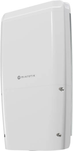 Mikrotik FiberBox Plus Cloud Router Switch, 1x 1G Ethernet Ports 4x 10G SFP+ Port, Weatherproof IP66 Outdoor Case, 800 MHz Frequency, 802.3af/at POE In, White | CRS305-1G-4S+OUT