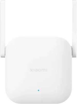Xiaomi N300 WiFi Range Extender UK, 300Mbps Signal Rate, Dual External Antennas, WPA-PSK/WPA2-PSK Encryption, Wide Operating Environment Range, White | RD10/RD10M
