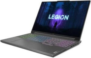 Lenovo Legion Slim 5 16IRH8 Gaming Laptop, 16" WUXGA IPS 144Hz G-Sync Display, Intel Core i7-13700H CPU, 16GB RAM, 512GB SSD, GeForce RTX 4050 6GB, ENG (EU) K/B, Free DOS, Storm Grey | 82YA00DNLK