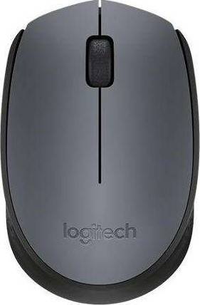 Logitech M170 Wireless USB Mouse, 2.4GHz Wireless Technology, Optical Tracking, Up to 10m Wireless Range, Gray | 910-004642
