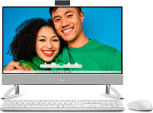 Dell Inspiron 7730 AIO Desktop Computer, 27" FHD WVA InfinityEdge Touch Display, Intel Core 7-150U, 16GB RAM, 1TB SSD, GeForce MX570A 2GB, ENG-ARAB K/B & Mouse, Win11, White | 7730-INS-AIO-2003