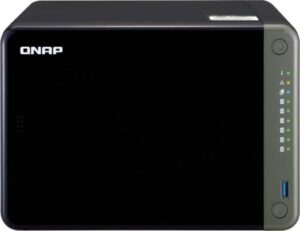 QNAP TS-653D-4G 6-Bay NAS Intel Celeron J4125 Quad-core 2.0GHz (up to 2.7GHz) 4GB DDR4 SODIMM Ram (1 x 4GB, 2 slots, Max 8GB ), SATA 6Gb/s, 2 x 2.5GbE, 1 x PCIe Gen2 x2 Slot | TS-653D-4G