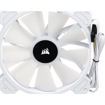 Corsair iCUE SP140 Dual Fan, RGB Elite Performance, 140mm White PWM, Kit with Lighting Node CORE | CO-9050139-WW - Image 5