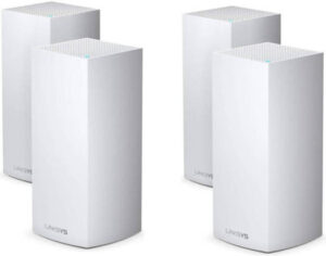 Linksys MX8400 Velop Mesh Wifi 6 Router System (Ax4200), (2-Pack x 2), WiFi Speeds Up To 4.2 Gbps, MU-MIMO And Parental Controls, Extender And Booster, White | MX8400 (2-Pack x 2)