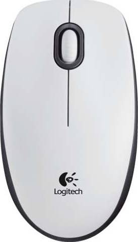 Logitech® M100 WIRED MOUSE- WHITE | 910-001603