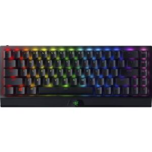 Razer BlackWidow V3 Mini HyperSpeed 65% Wireless Mechanical Gaming Keyboard, HyperSpeed Wireless Technology, Yellow Mechanical Switches, Tactile & Clicky - Doubleshot ABS keycaps | RZ03-03890100-R3M1