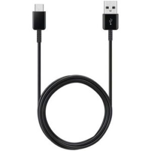 Samsung Original USB Type C Charge And Sync Cable Genuine Samsung USB-A to USB-C Charging Cable For Fast Charging Of Mobile Phones And Tablets 1.5 m - Black