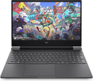 HP Victus 15-fb2063dx Gaming Laptop, 15.6" FHD IPS 144Hz Display, AMD Ryzen 5 7535HS, 8GB RAM, 512GB SSD, AMD Radeon RX 6550M 4GB Graphics, English Keyboard, WIndows 11 Home, Mica Silver | 9Z7L4UA