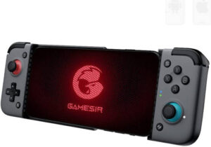 GameSir X2 Bluetooth Mobile Gaming Controller, 173mm Phone Support, Soft Rubber Grips, 500mAh Battery, Quick Action Micro Mechanical Buttons, Best Type-C and Android Gaming Controller, Black | X2