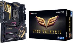 Biostar Z590 Valkyrie DDR4 ATX Motherboard, Intel Z590 Chipset, 10/11th Gen LGA1200, Supports WiFi 6, 2.5 GbE LAN, PCI-Express 4.0, SATA3, 3x M.2, 2.5GbE, USB 3.2 Gen2 | Z590 Valkyrie Ver. 5.0