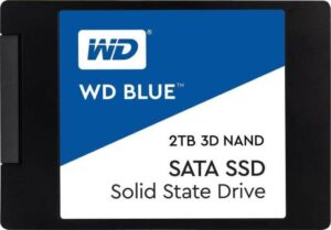 WD 2TB Blue 3D NAND Internal SSD - SATA III 6 Gb/s 2.5"/7mm Solid State Drive | WDS200T2B0A