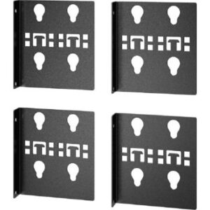 APC Easy Rack PDU Mounting Bracket, Double Width, 2 Pairs, Black | ER7PDUBRKT