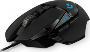 Logitech G502 HERO Gaming Mouse with Sensor (RGB Mice, 16'000 DPI, 11 Programmable Buttons, Laptop PC Computer Mouse, 5 Adjustable Weights, Balance Tuning) | 910-005469 /910-005474