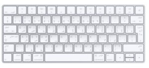 Apple Magic Keyboard English/Arabic, iPad Air 2, iPad mini 3, iPad Pro, iPad 2, iPad Air, iPad mini, iPad mini 2, iMac | MLA22AB/A