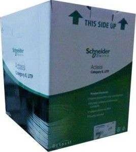 Schneider Electric Cat6, 4-Pair UTP Cable 305m Blue CM | ACT4P6UCM3RBBU