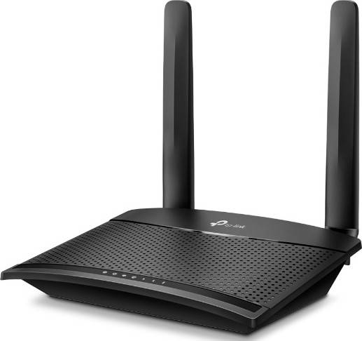 TP-Link 300 Mbps Wireless N 4G LTE Router, 2.4GHz Frequency, 300 Mbps Signal Rate, 2x Detachable External 4G LTE Antennas, Nano SIM Card Slot, LAN Port & LAN/WAN Port, Black | TL-MR100 - Image 2