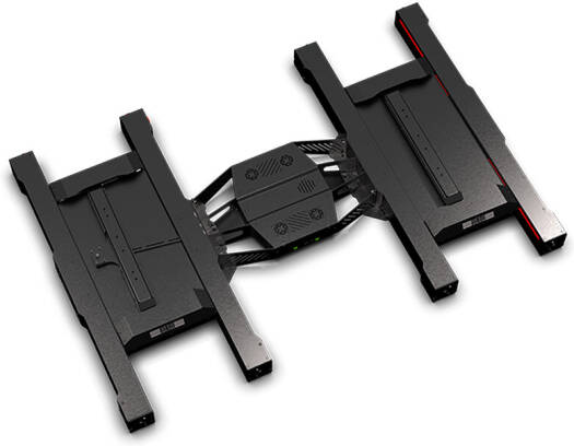 Next Level Racing Traction Plus - Part 2/3 Gaming Chair Motion Platform, 235Kg Max Payload, Personal / Commercial, VR-ready, Customizable LED Lights, NLR Platform Manager, Black | 40370 - Image 2