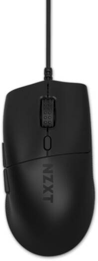NZXT Lift Series Lift 2 Ergo Wired Gaming Mouse, Up to 8,000 Hz Polling Rate, 26,000 DPI, 650 IPS Max Speed, Optical Switches, Ergonomic, 2 Meter Paracord Cable Length, Matte Black | MS-001NB-01