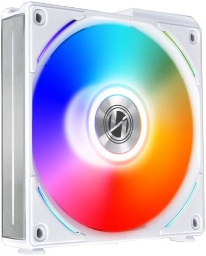 Lian-Li UNI Fan AL120 V2 Single White, PBT+PC+Aluminum Materials, 120mm Fans, Up to 1900 RPM Fan Speed, 64.5 CFM Airflow, 1 Pack | G99.12ALV21W.00 - Image 2