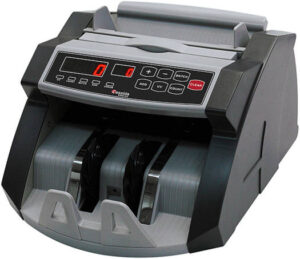 CASSIDA 5510 UV Efficient Bill Counter Machine for Retail, 1300 Notes Per Minute, Count, Batch, Add, Add+Batch Operations, LED 4/3 Display, Back Loader Bill Loading Style | 5510