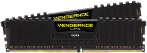Corsair Vengeance LPX 64GB (2 x 32GB) 288-Pin DDR4 Desktop Memory, 3200MHz Memory Speed, CAS 16 Latency,  1.35V Memory Voltage,  Intel XMP 2.0, Black  | CMK64GX4M2E3200C16