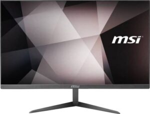 MSI PRO 24X 10M - Intel Core i7-1165G7, 8GB DDR4 RAM, 1TB + 256GB SSD, 23.8" IPS Display, All-in-One Desktop Computer - Window 10 Black | 9S6-AE0111-047