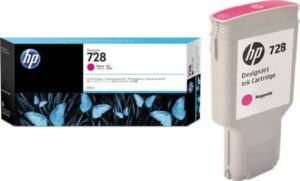 HP 728 300-ml Magenta DesignJet Ink Cartridge | F9K16A