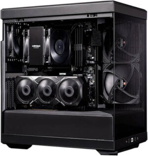 ShadowStrike Gaming PC - AMD Ryzen 9 9900X3D 12 Cores 24 Threads, NVIDIA RTX 5070 Ti 16GB, 32GB DDR5 RAM 6000MHz, 1TB SSD Gen 5, 750W 80 PLUS PSU, Dual Fan Tower Cooler, Wi-Fi + BT