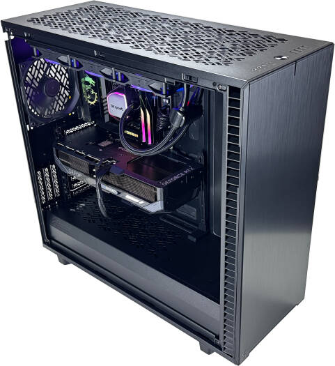 WorkEdge Workstation - AMD Ryzen 9 9950X3D 16 Cores 32 Threads, NVIDIA RTX 5080 16GB, 64GB DDR5 RAM 5600MHz, 2TB SSD Gen 5, 1000W PSU, 360mm Liquid Cooler, Wi-Fi + BT - Image 3