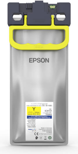 EPSON WorkForce Pro WF-C87xR XL Ink Supply Unit, 20000 Pages Max Page Yield, Yellow | C13T05A400