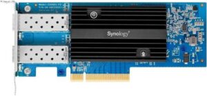 Synology E25G21-F2 Dual 25G SFP+ PCIe 3.0 Adapter, 2x25G SFP28 Ports, Link Aggregation, Supports SFP+ Modules, For Select Synology Devices | E25G21-F2