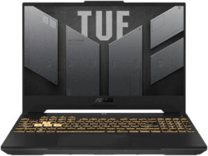 ASUS TUF F15 FX507ZC4 Gaming Laptop, 15.6" FHD IPS 144Hz Display, Intel Core i5-12500H, 16GB RAM, 512GB SSD, GeForce RTX 3050 4GB Graphics, English Keyboard, FreeDOS, Gray | 90NR0GW2-M00SJ0