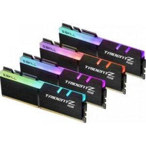 G.Skill Trident Z RGB 32GB (4x8GB) DDR4-4000MHz CL18-22-22-42 1.35V Desktop Memory  | F4-4000C18Q-32GTZRB